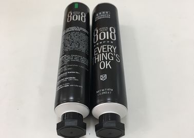 QS 65gのアルミニウム障壁は黒いインクと包む歯磨きのチューブを薄板にしました